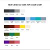 tank top color chart - BFDI Merch