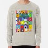 ssrcolightweight sweatshirtmensoatmeal heatherfrontsquare productx1000 bgf8f8f8 18 - BFDI Merch