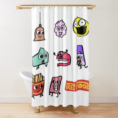 urshower curtain closedsquare1000x1000.1 33 - BFDI Merch